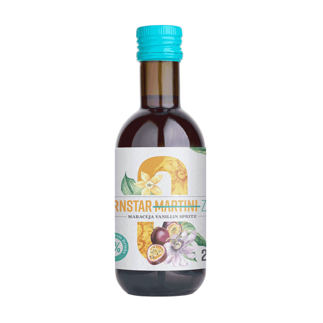 Pornstar Martini Zero (Non-Alcoholic) Syrup | Passion Fruit Vanilla