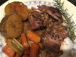 Slow Cooker Balsamic Pot Roast