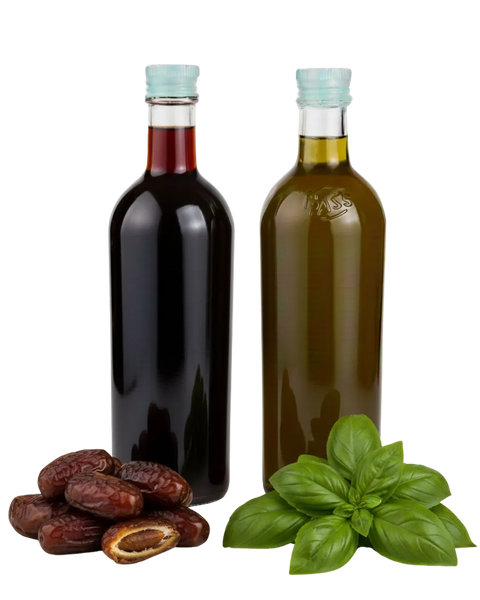 Date Balsamic Star & Basil Extra Virgin Olive Oil